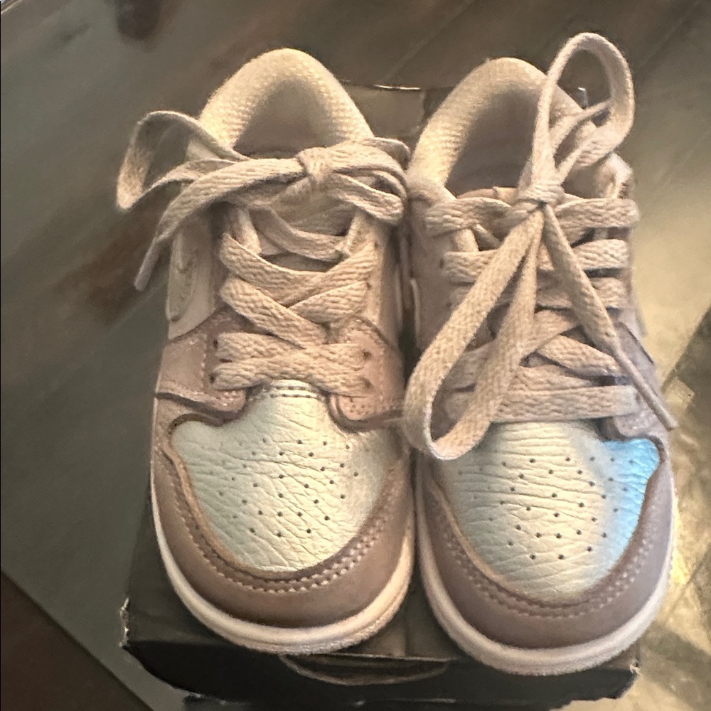 Jordan 1 Retro Low OG in Neutral Grey and Metallic Silver